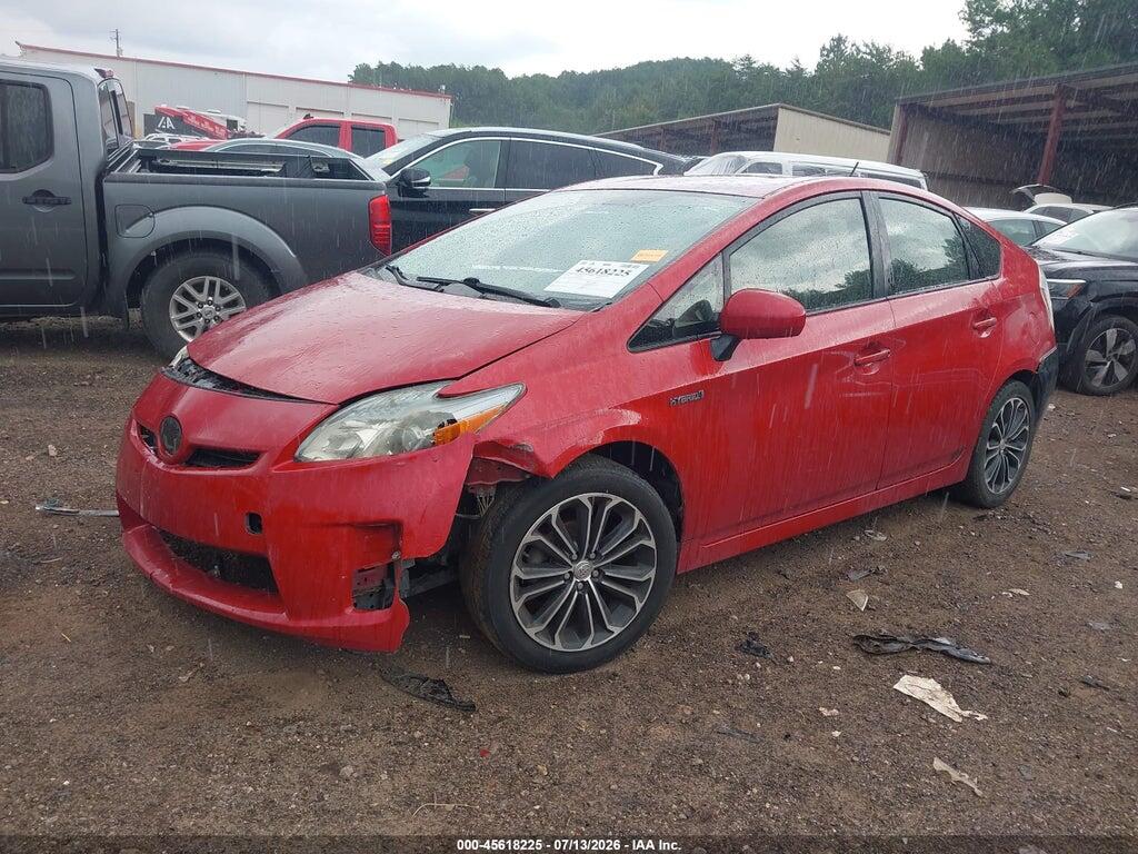JTDKN3DU3B1471405 2011 TOYOTA PRIUS photo no. 2