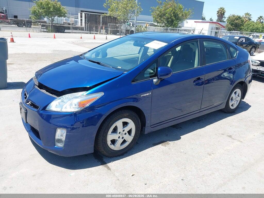 JTDKN3DU7B0297151 2011 TOYOTA PRIUS photo no. 2