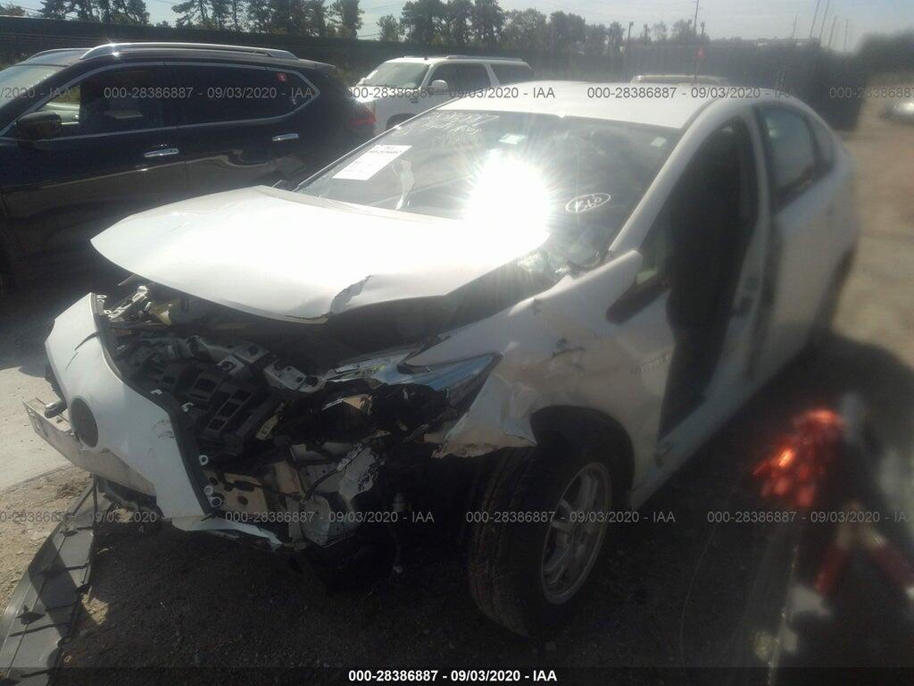 JTDKN3DU5B0320376 2011 TOYOTA PRIUS photo no. 2