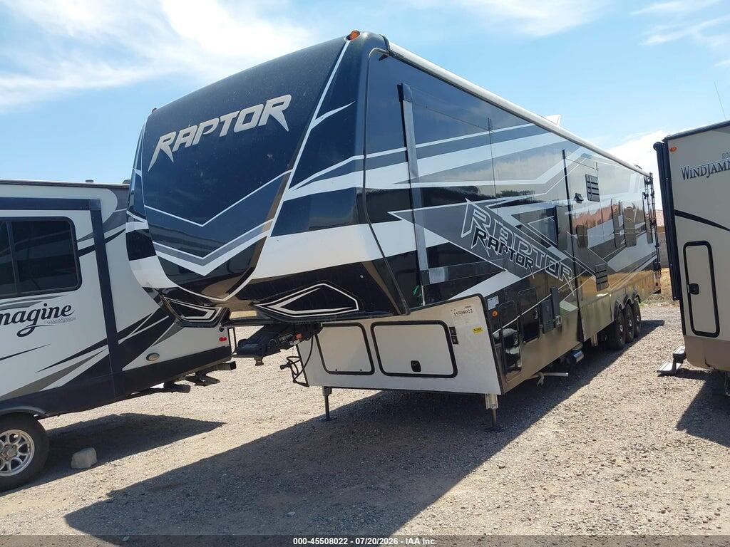 4YDFRPV39NR800811 2022 KEYSTONE RV RAPTOR TOY HAULER SE photo no. 2