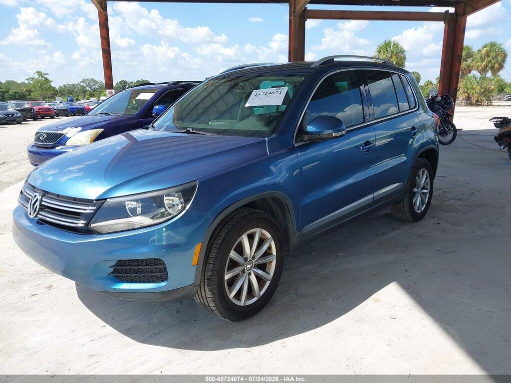 WVGRV7AX2HW507841 2017 VOLKSWAGEN TIGUAN photo no. 2