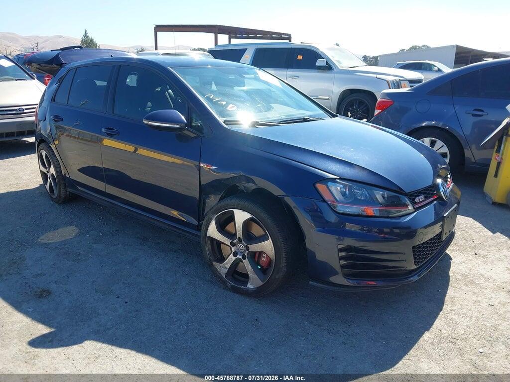 3VW447AU3HM073210 2017 VOLKSWAGEN GOLF GTI photo no. 1