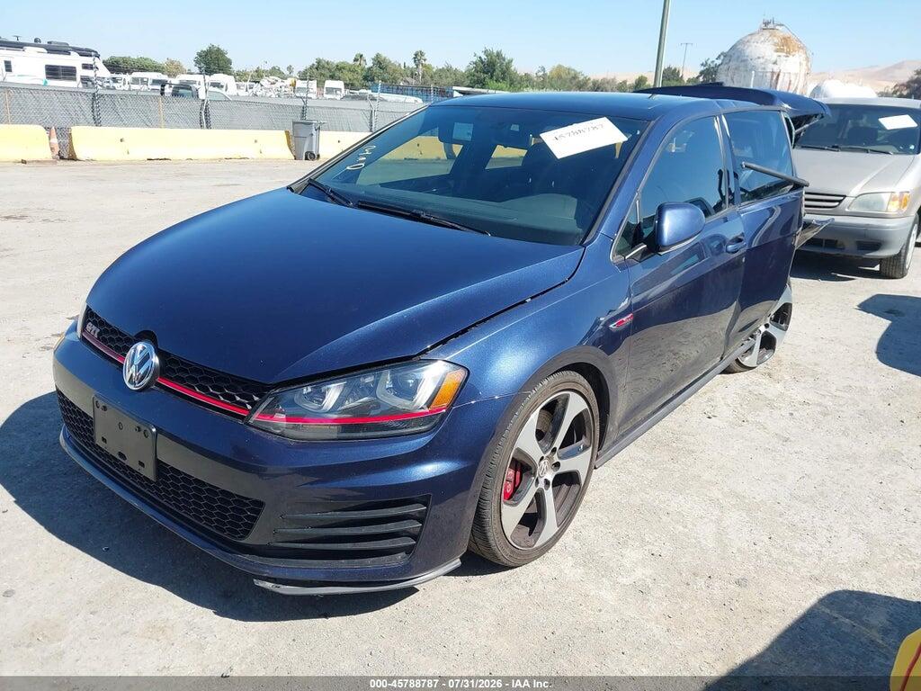 3VW447AU3HM073210 2017 VOLKSWAGEN GOLF GTI photo no. 2