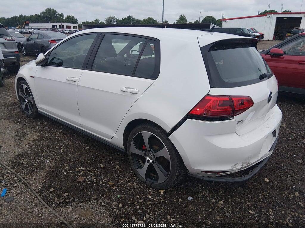 3VW5T7AU0HM033707 2017 VOLKSWAGEN GOLF GTI photo no. 3