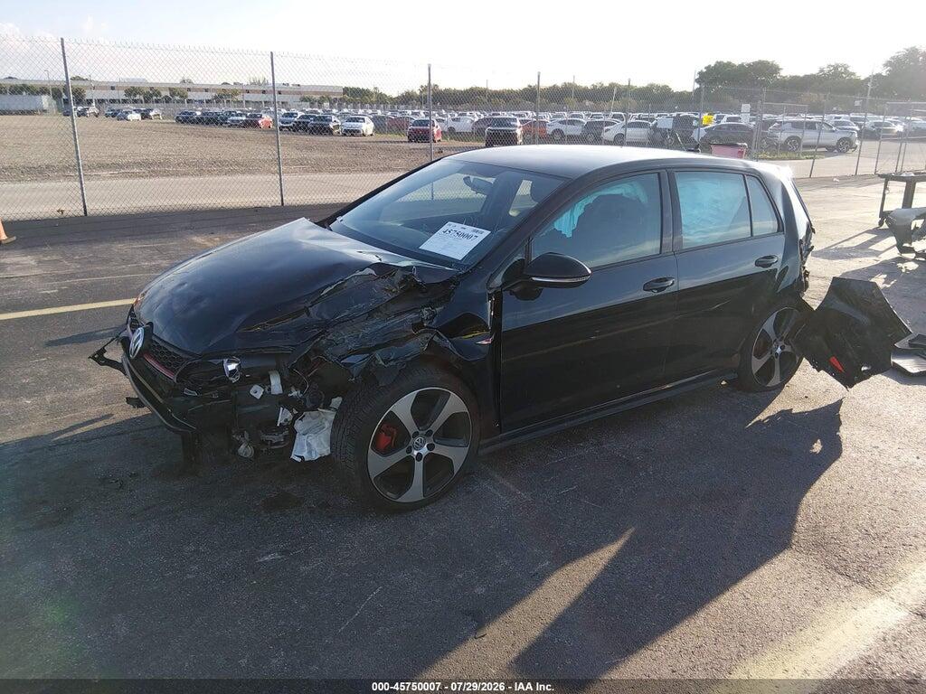 3VW4T7AU2HM003801 2017 VOLKSWAGEN GOLF GTI photo no. 2