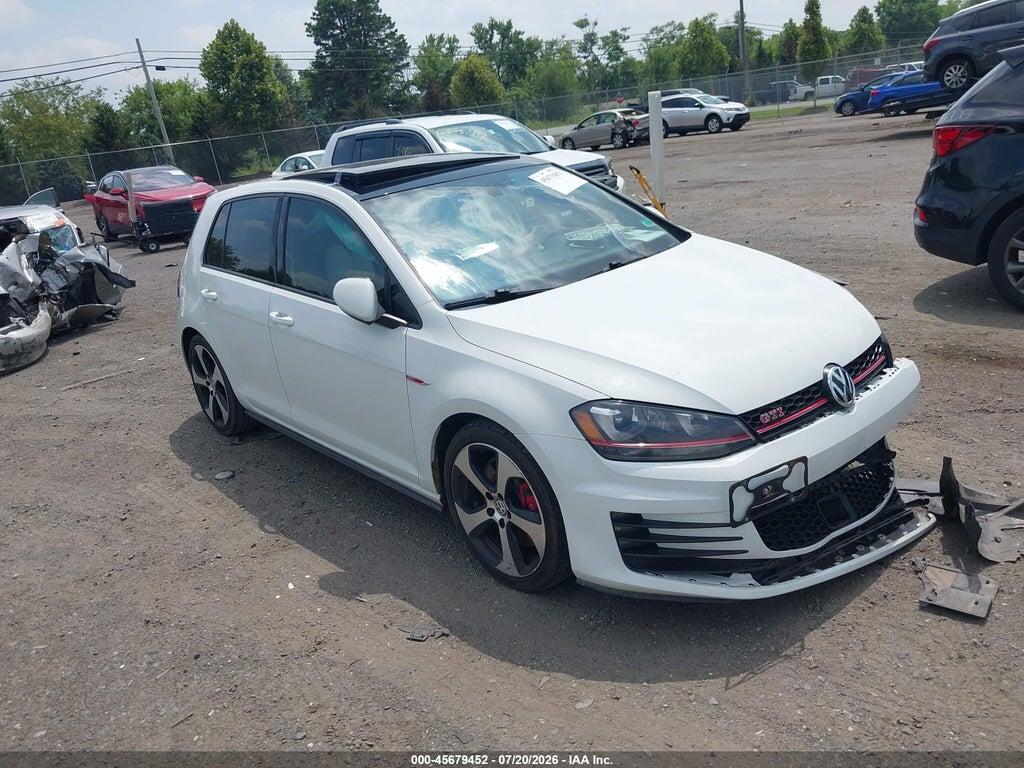 3VW447AU0HM052587 2017 VOLKSWAGEN GOLF GTI photo no. 1