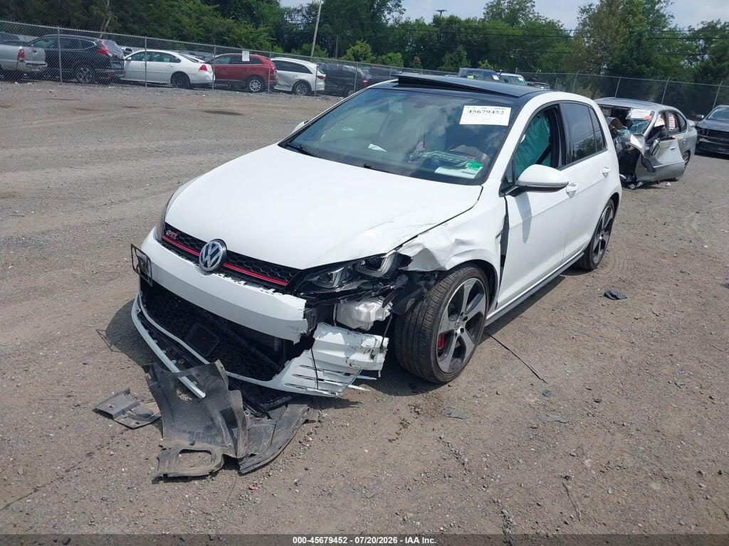 3VW447AU0HM052587 2017 VOLKSWAGEN GOLF GTI photo no. 2