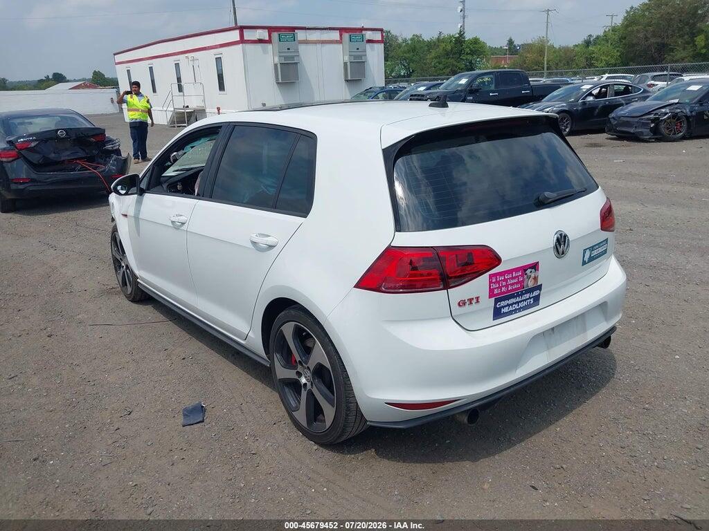 3VW447AU0HM052587 2017 VOLKSWAGEN GOLF GTI photo no. 3