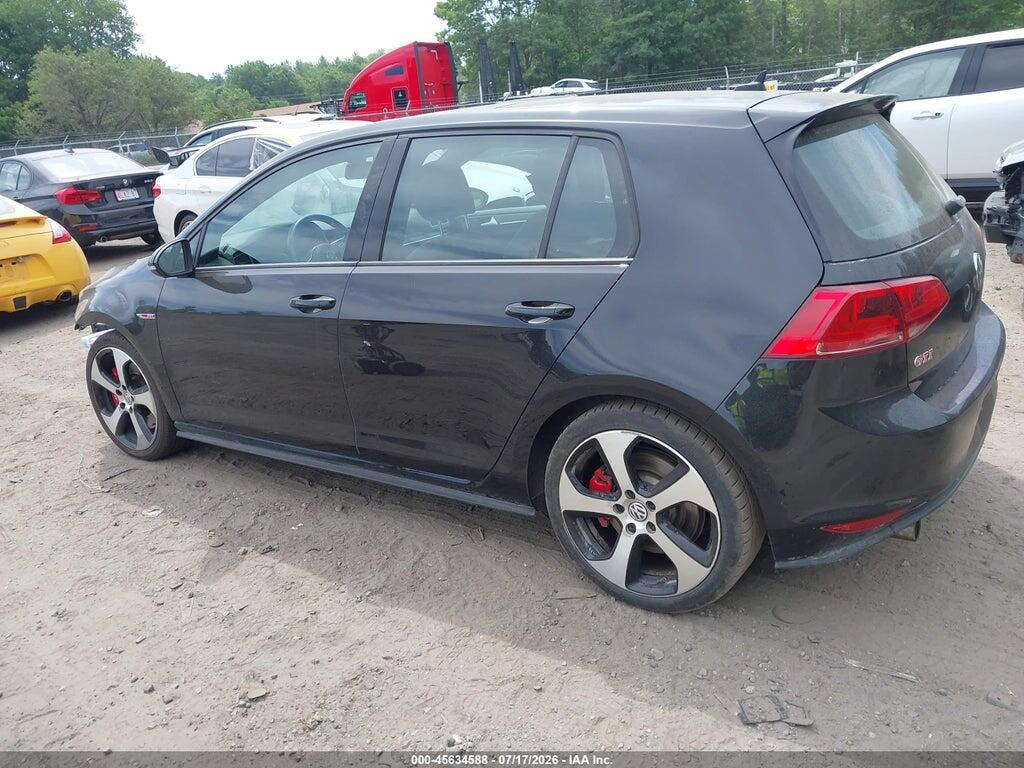 3VW447AU4HM072065 2017 VOLKSWAGEN GOLF GTI photo no. 2