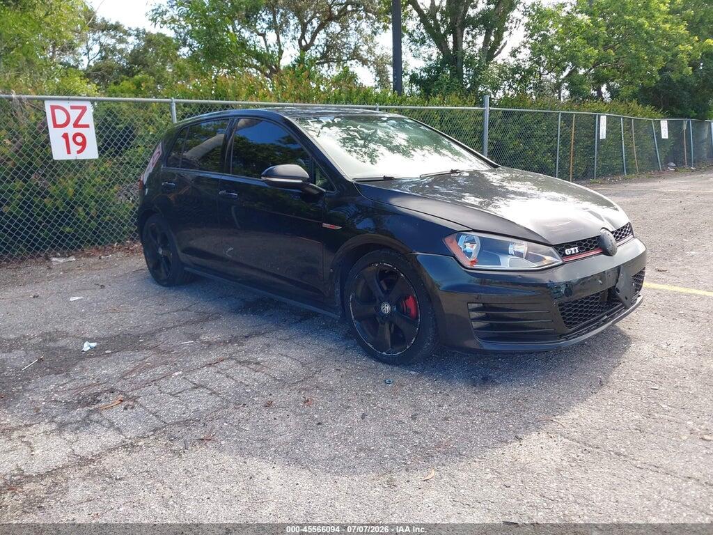 3VW4T7AU9HM010678 2017 VOLKSWAGEN GOLF GTI photo no. 1