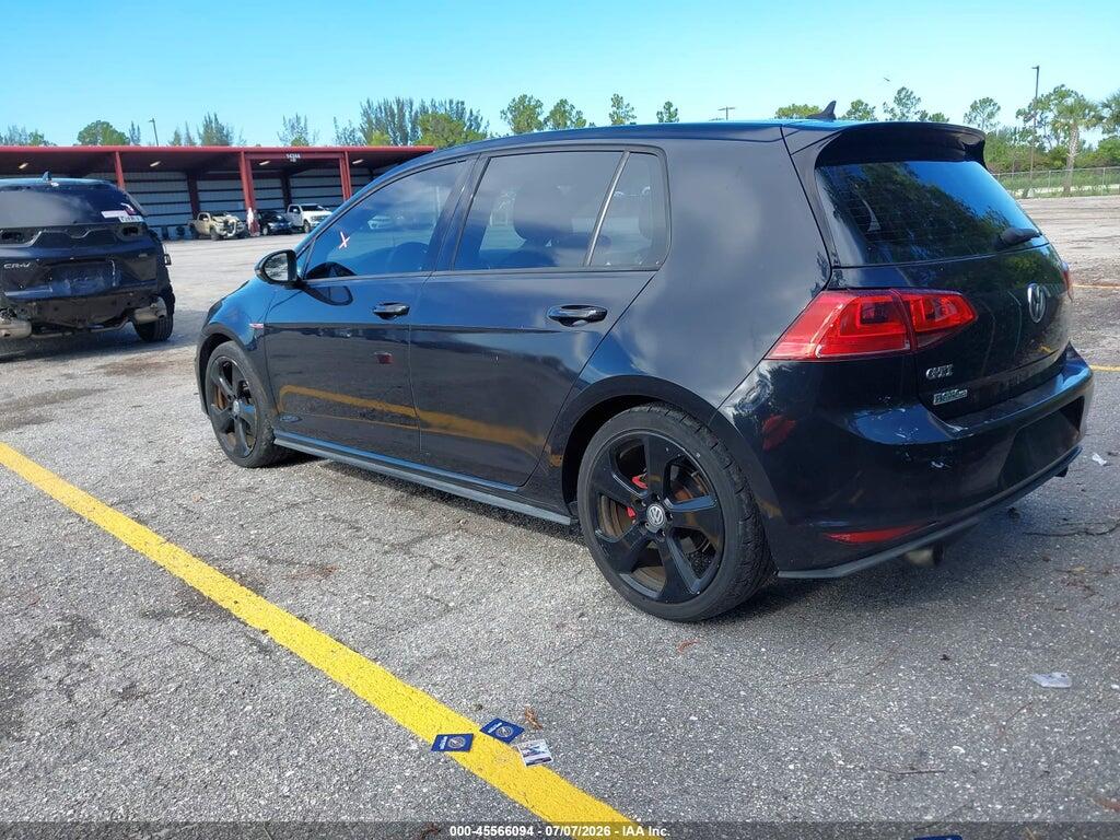 3VW4T7AU9HM010678 2017 VOLKSWAGEN GOLF GTI photo no. 3