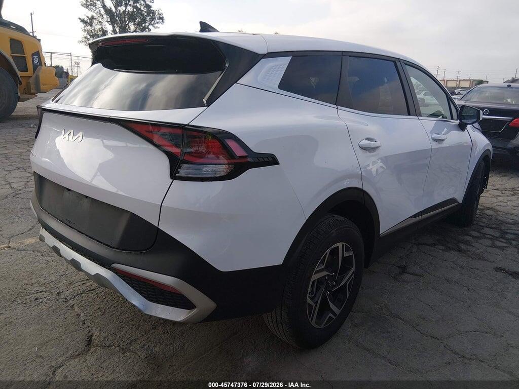 5XYK23DF2SG324678 2025 KIA SPORTAGE photo no. 4