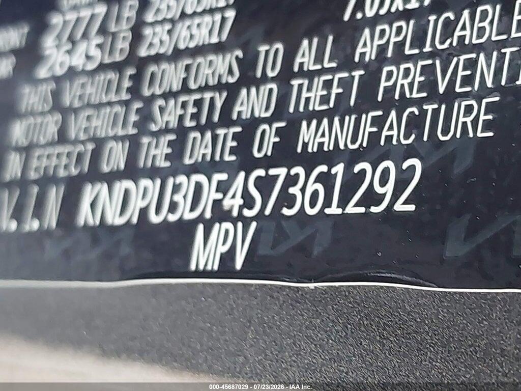 KNDPU3DF4S7361292 2025 KIA SPORTAGE photo no. 9