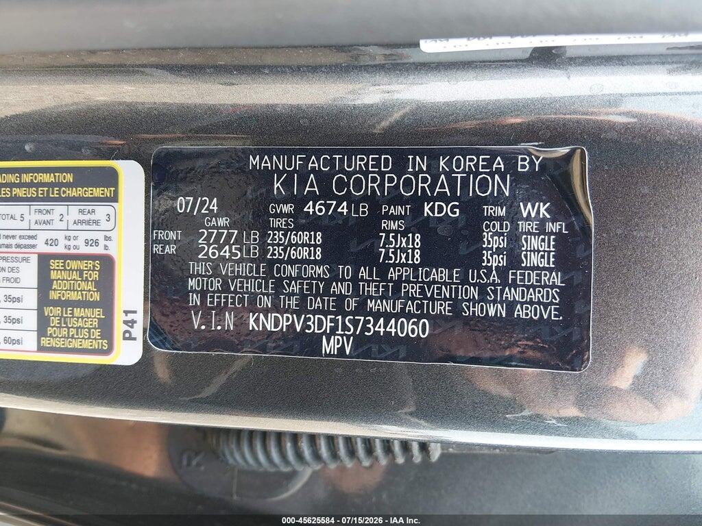 KNDPV3DF1S7344060 2025 KIA SPORTAGE photo no. 9