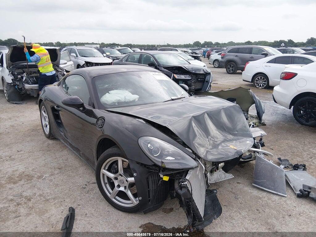 2021 PORSCHE 718 CAYMAN WP0AA2A80MS260457