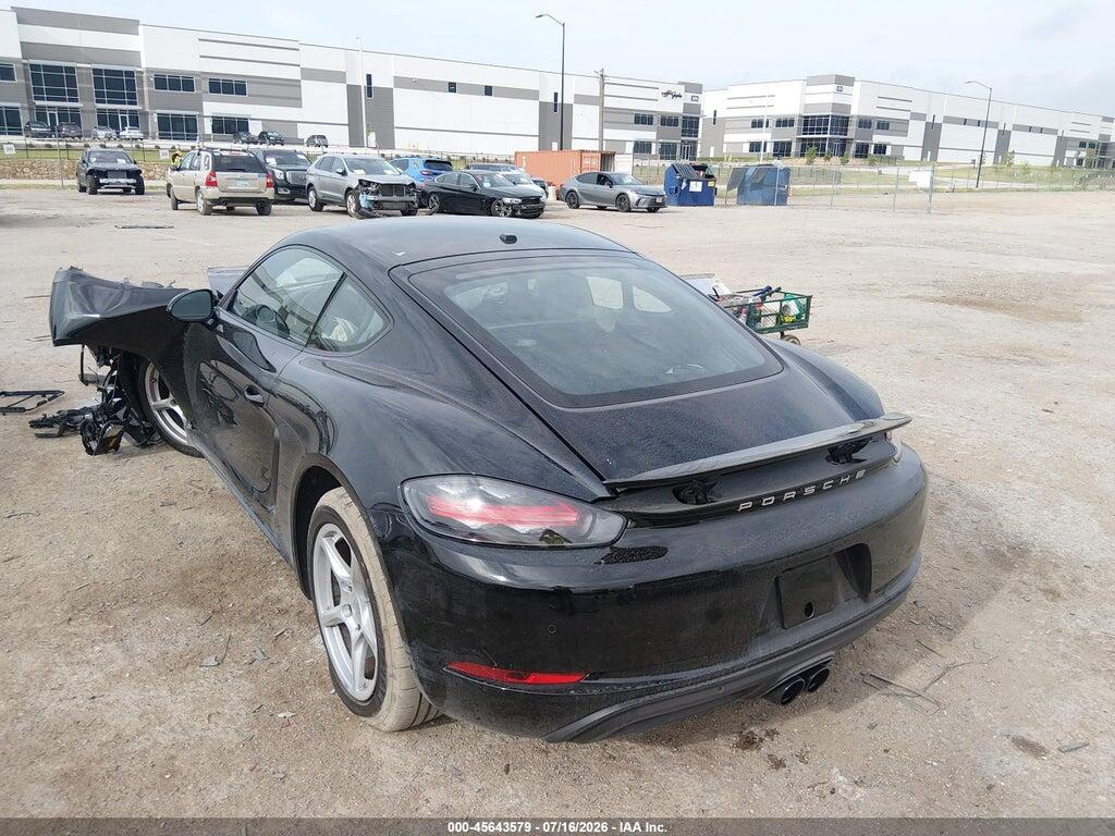 WP0AA2A80MS260457 2021 PORSCHE 718 CAYMAN photo no. 3