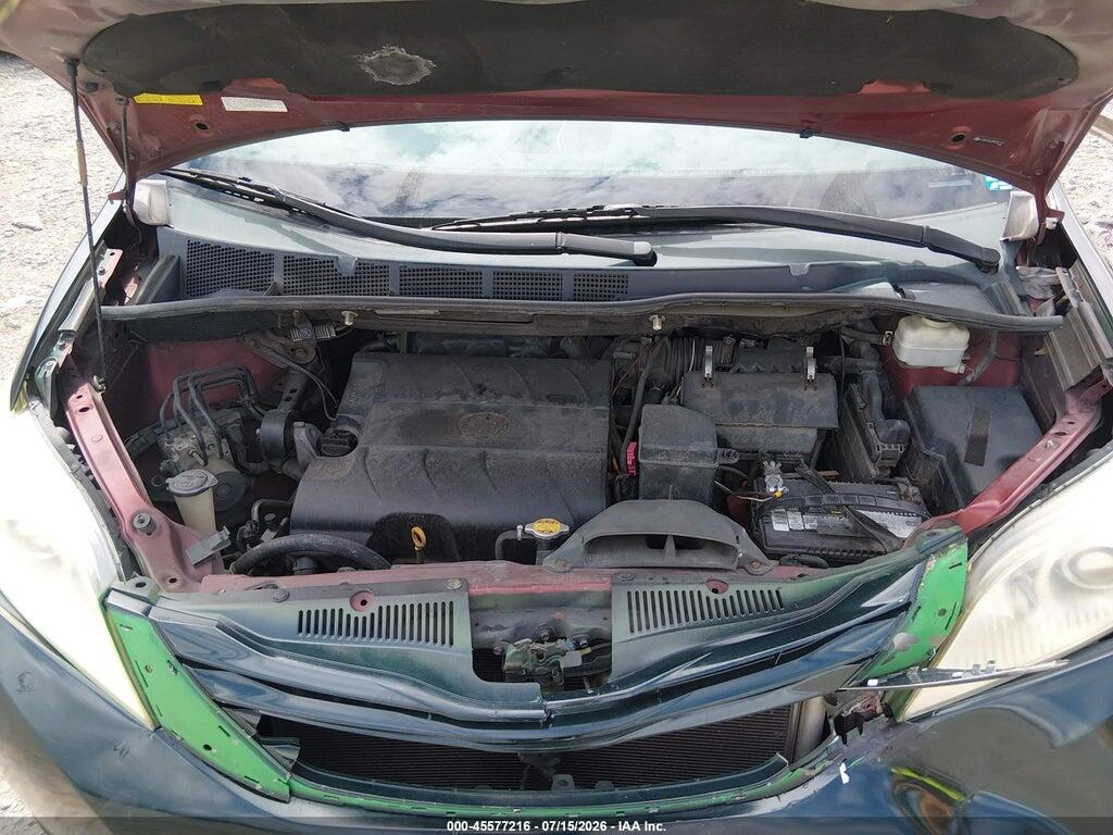 5TDDK3DCXBS007331 2011 TOYOTA SIENNA photo no. 10