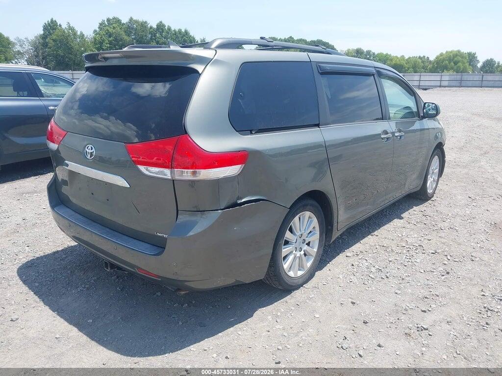5TDYK3DC9BS100407 2011 TOYOTA SIENNA photo no. 4