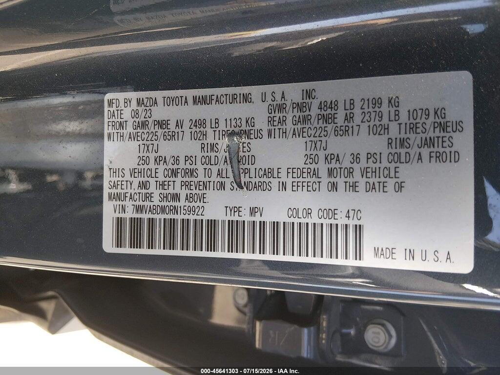 7MMVABDM0RN159922 2024 MAZDA CX-50 photo no. 9