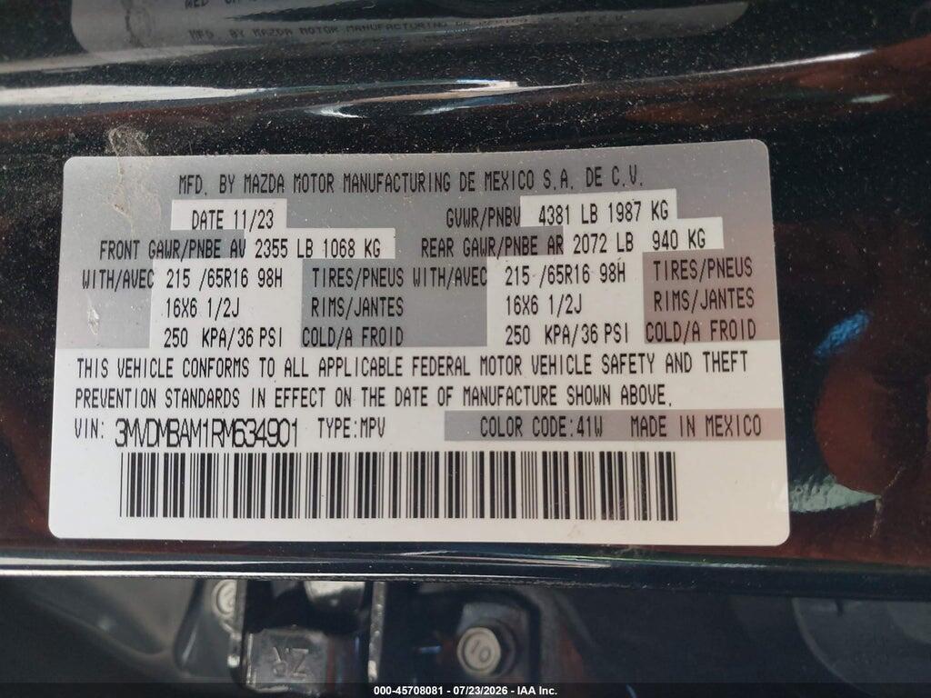 3MVDMBAM1RM634901 2024 MAZDA CX-30 photo no. 9