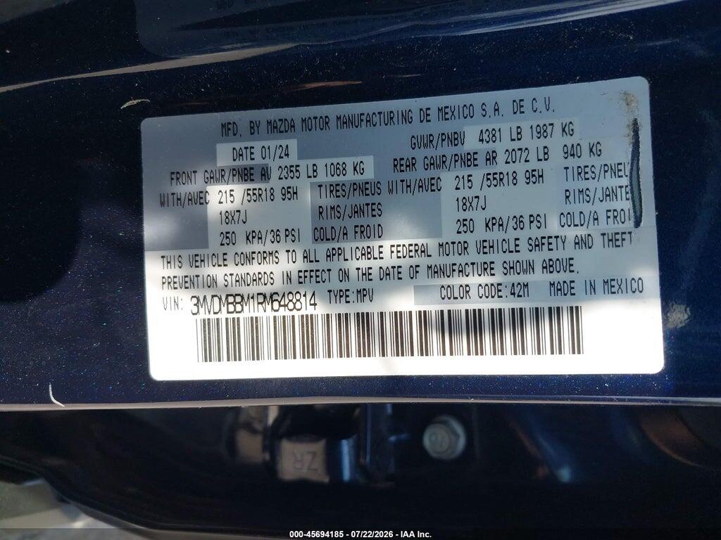 3MVDMBBM1RM648814 2024 MAZDA CX-30 photo no. 9