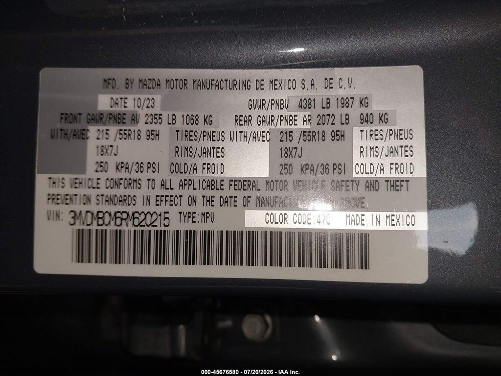 3MVDMBCM6RM620215 2024 MAZDA CX-30 photo no. 9