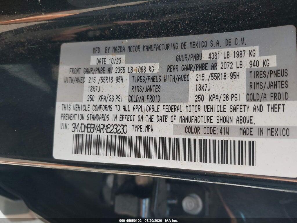 3MVDMBBM4RM623230 2024 MAZDA CX-30 photo no. 9