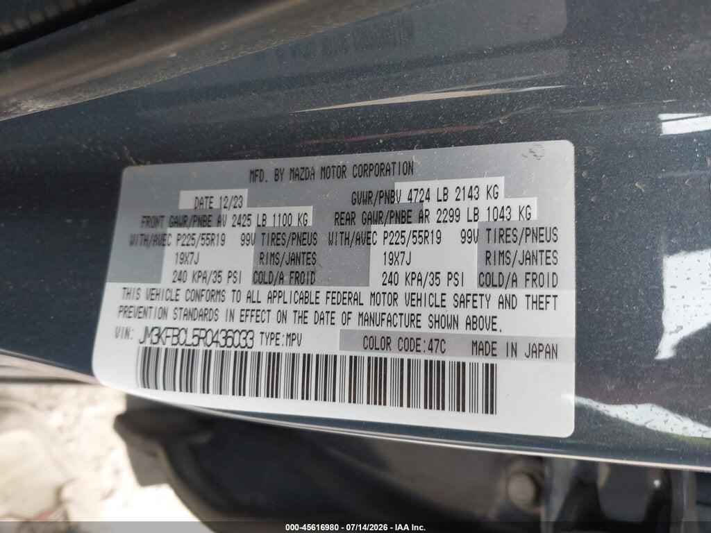 JM3KFBCL5R0436033 2024 MAZDA CX-5 photo no. 9