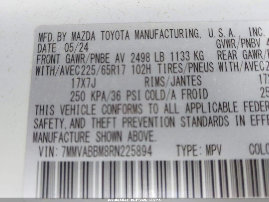 7MMVABBM8RN225894 2024 MAZDA CX-50 photo no. 9