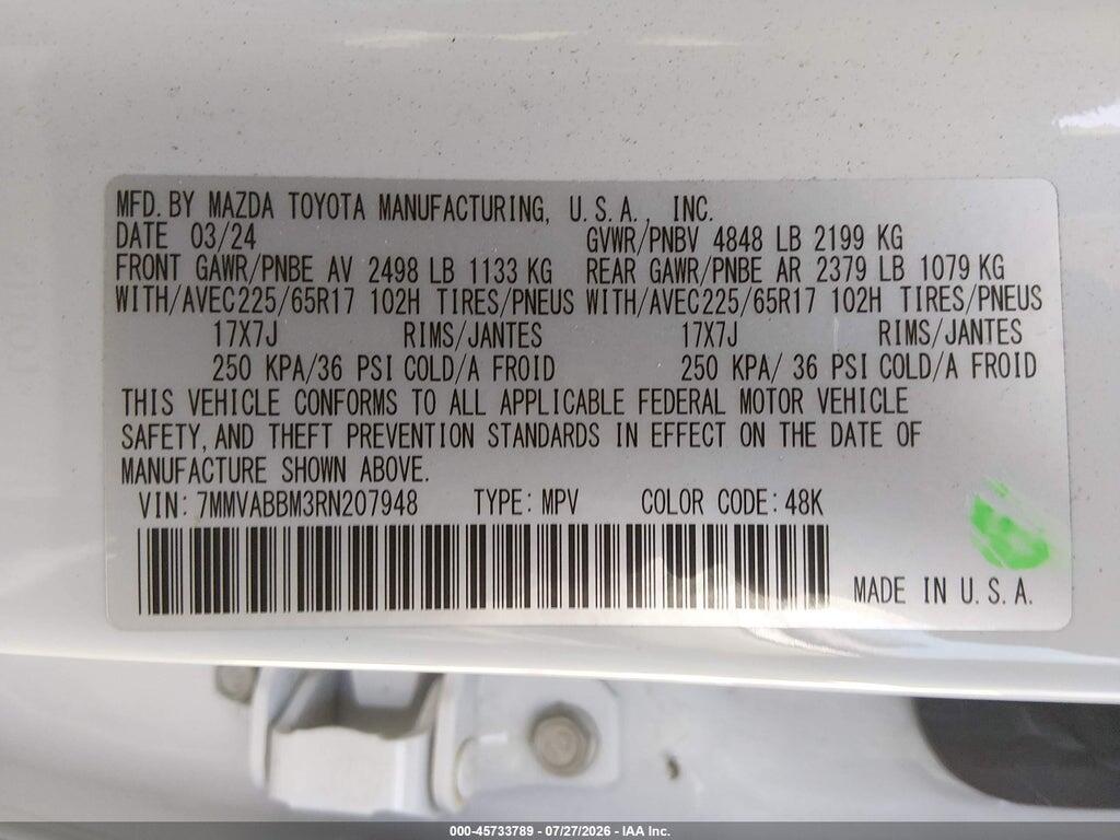 7MMVABBM3RN207948 2024 MAZDA CX-50 photo no. 9