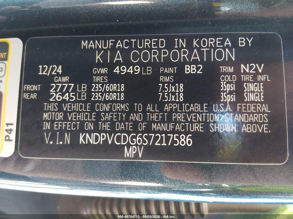 KNDPVCDG6S7217586 2025 KIA SPORTAGE HYBRID photo no. 9