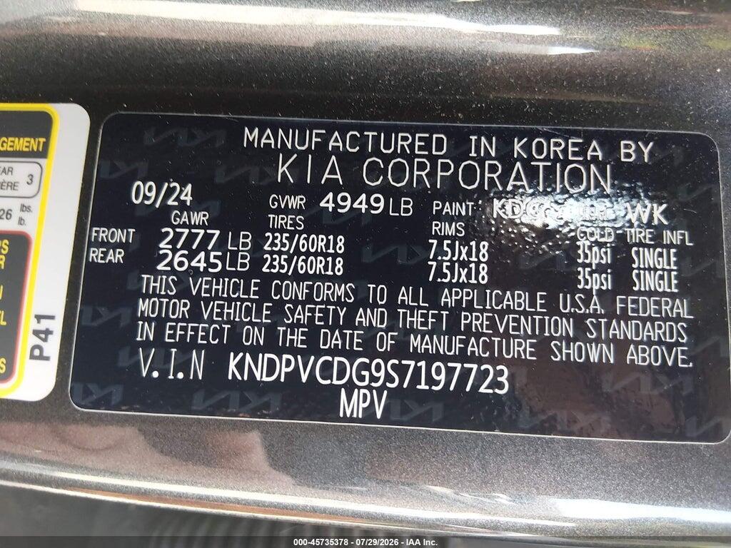 KNDPVCDG9S7197723 2025 KIA SPORTAGE HYBRID photo no. 9