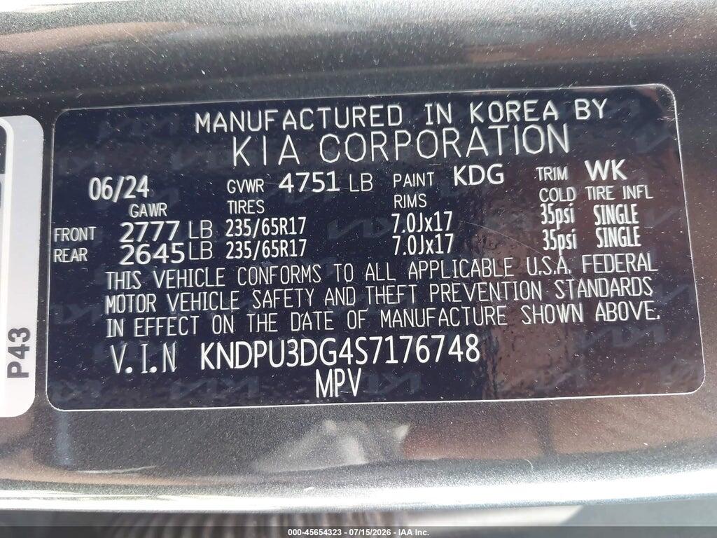 KNDPU3DG4S7176748 2025 KIA SPORTAGE HYBRID photo no. 9