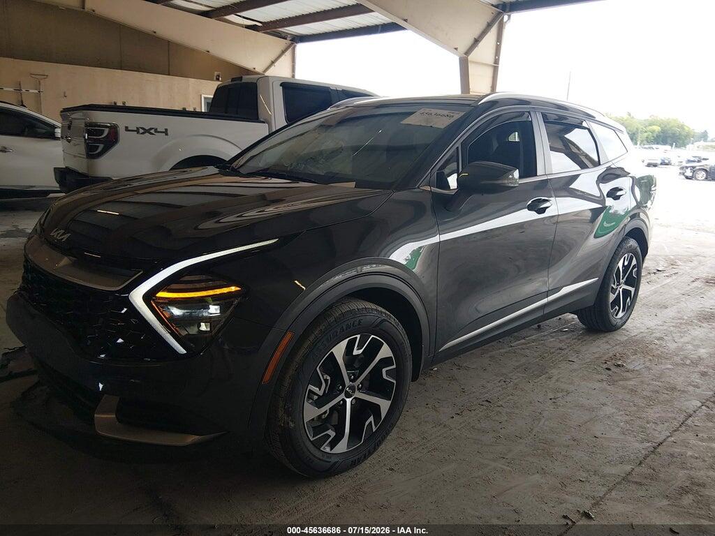 KNDPVCDG8S7196823 2025 KIA SPORTAGE HYBRID photo no. 2
