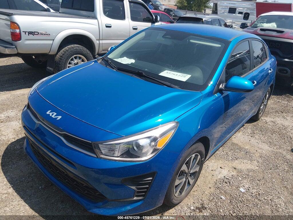 3KPA24ADXNE481378 2022 KIA RIO photo no. 2