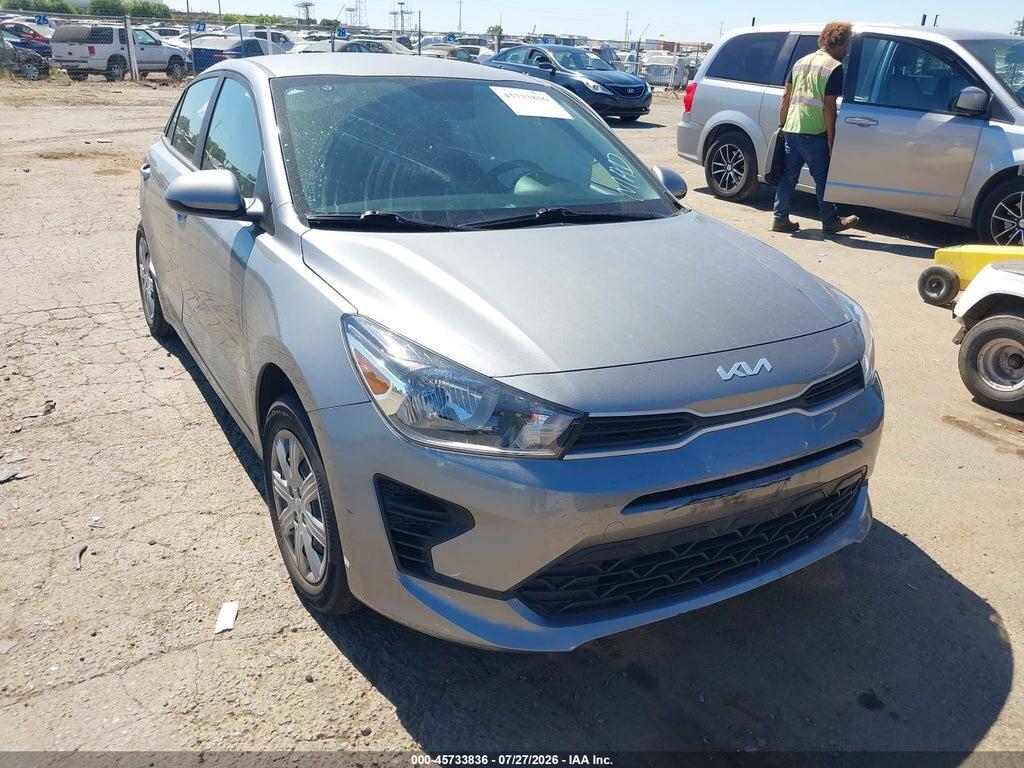 3KPA24AD8NE434348 2022 KIA RIO photo no. 1