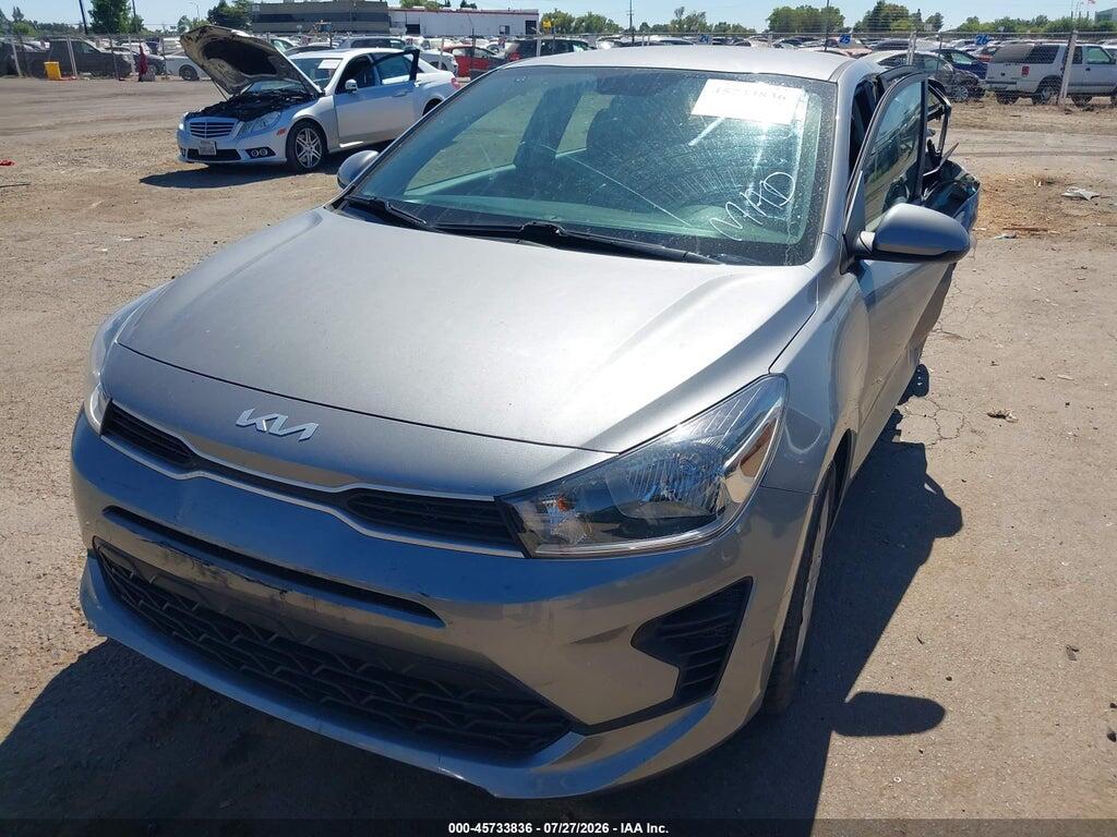 3KPA24AD8NE434348 2022 KIA RIO photo no. 2