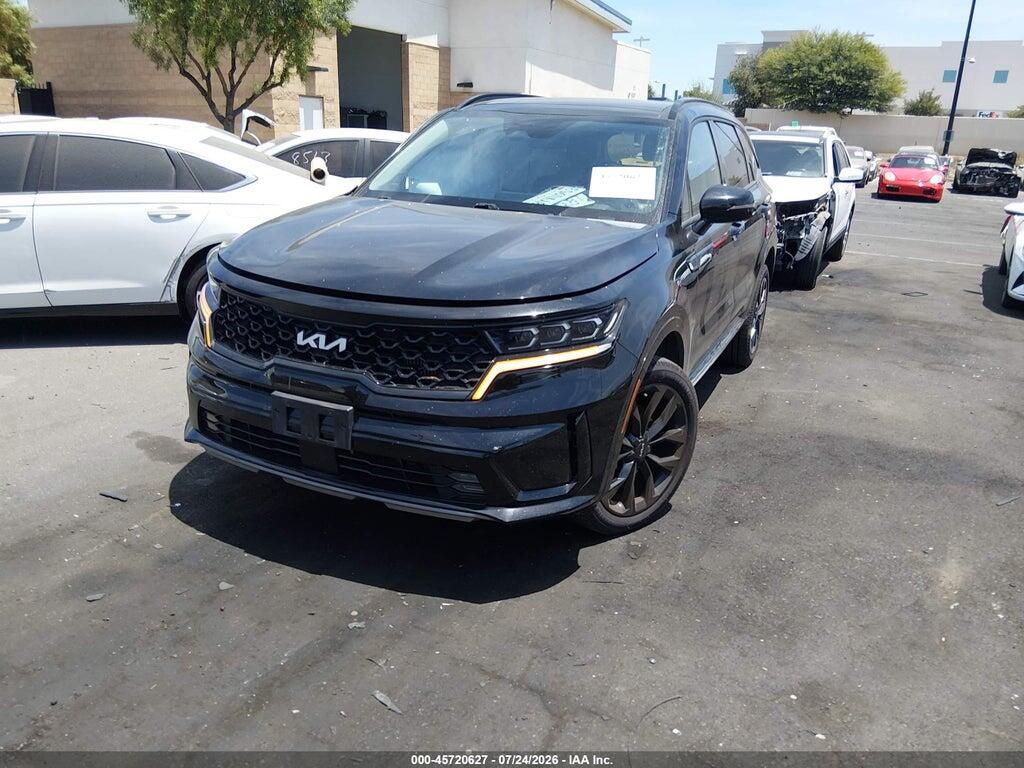 5XYRKDLF1NG074313 2022 KIA SORENTO photo no. 2