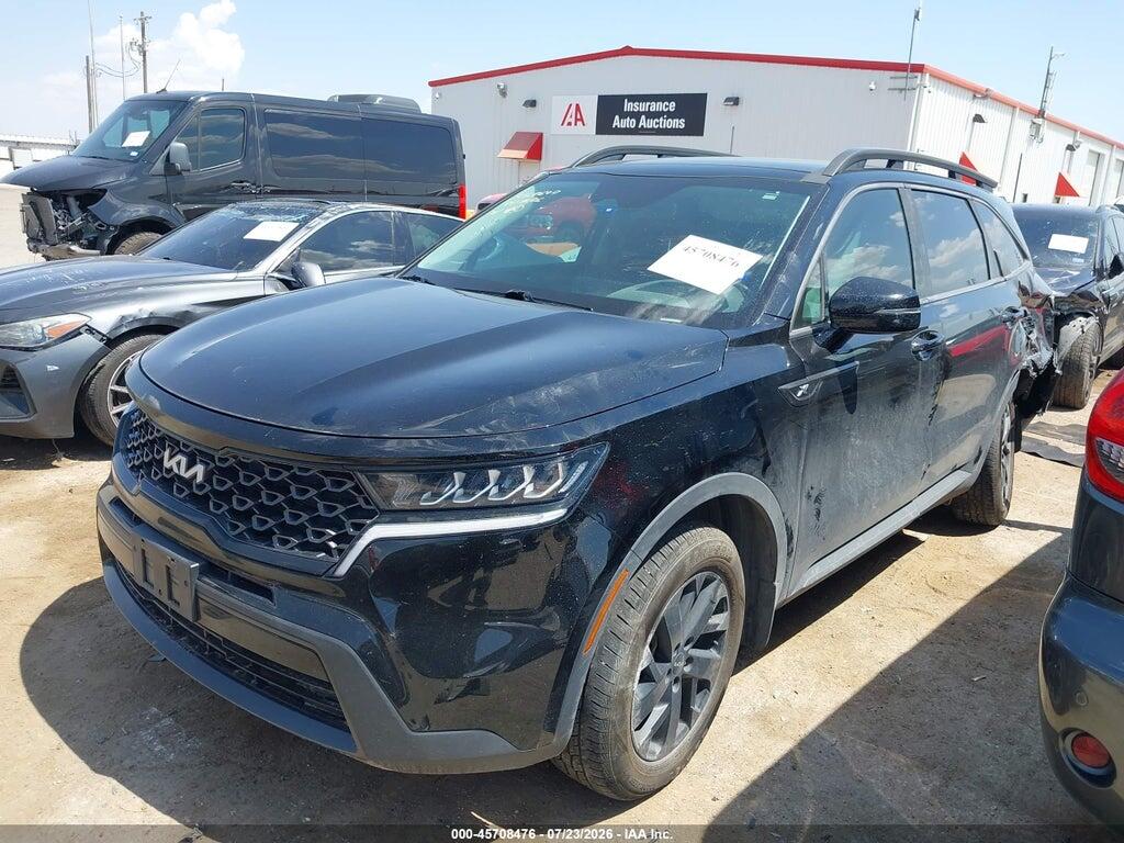 5XYRLDLC9NG094487 2022 KIA SORENTO photo no. 2