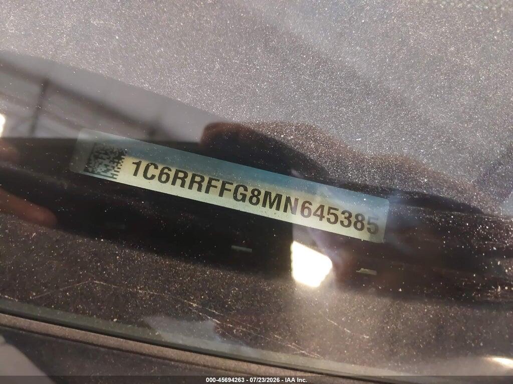 1C6RRFFG8MN645385 2021 RAM 1500 photo no. 9