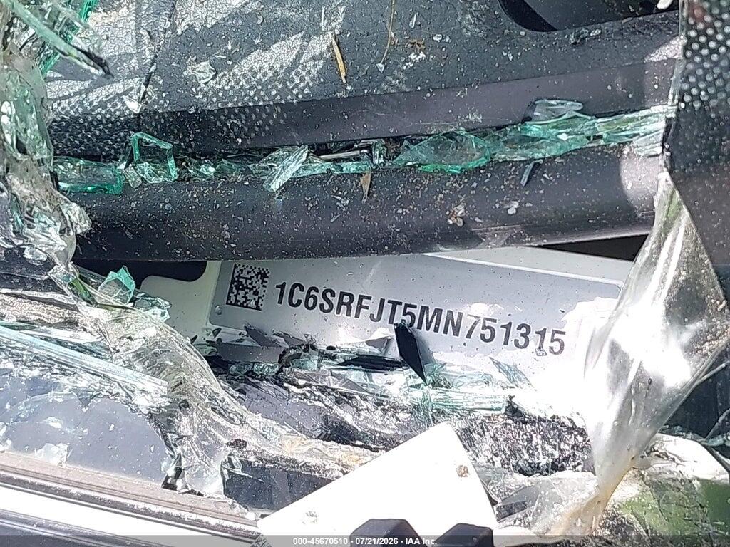 1C6SRFJT5MN751315 2021 RAM 1500 photo no. 9