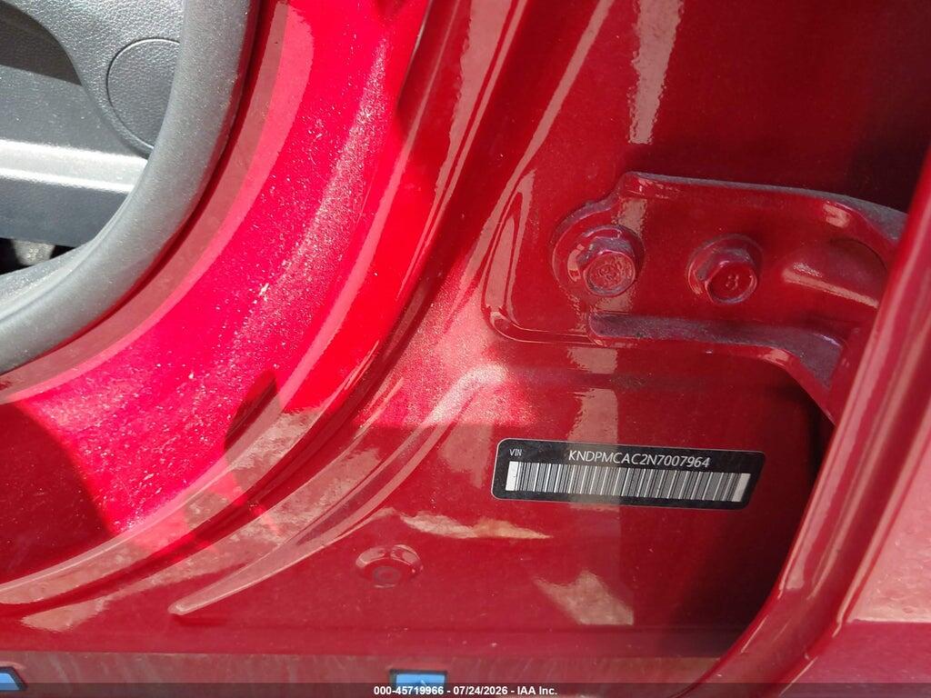 KNDPMCAC2N7007964 2022 KIA SPORTAGE photo no. 9