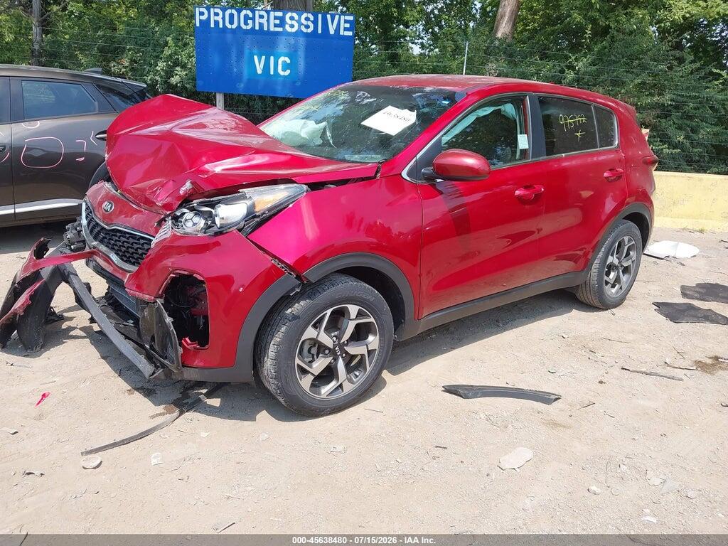 KNDPM3AC6N7975792 2022 KIA SPORTAGE photo no. 2