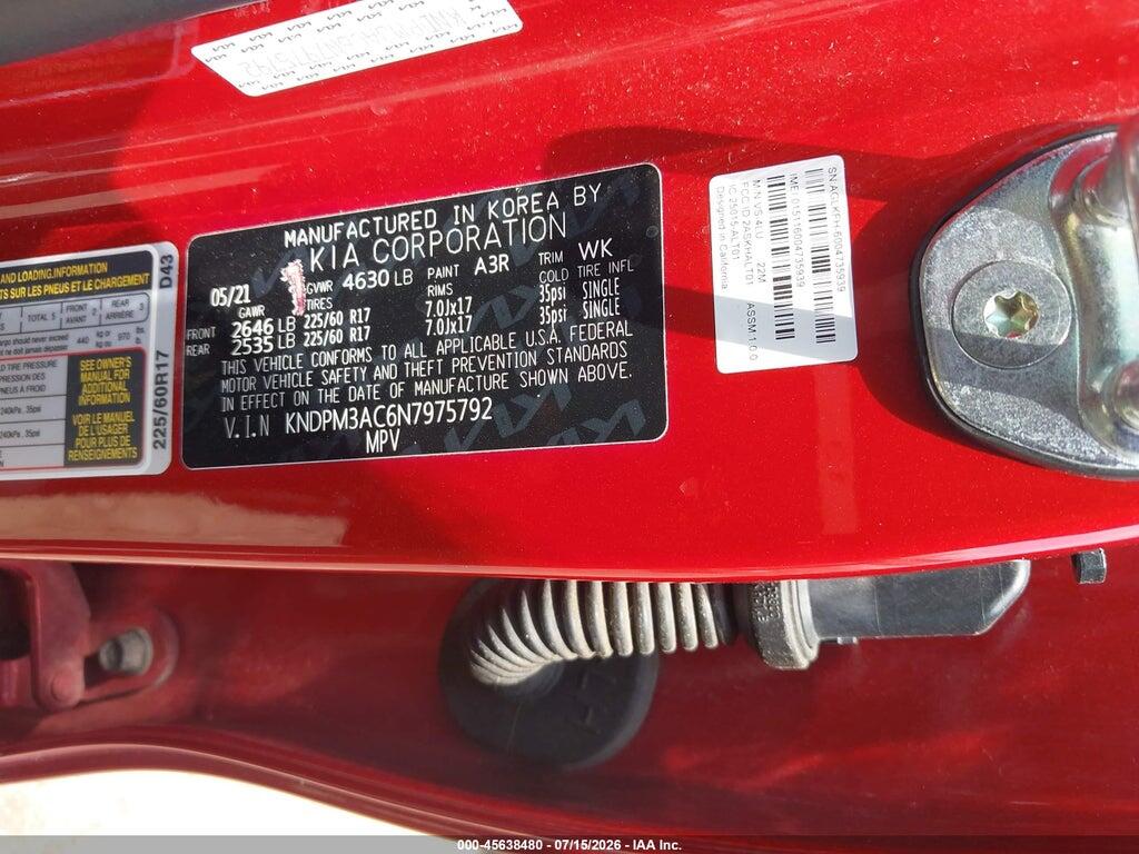 KNDPM3AC6N7975792 2022 KIA SPORTAGE photo no. 9