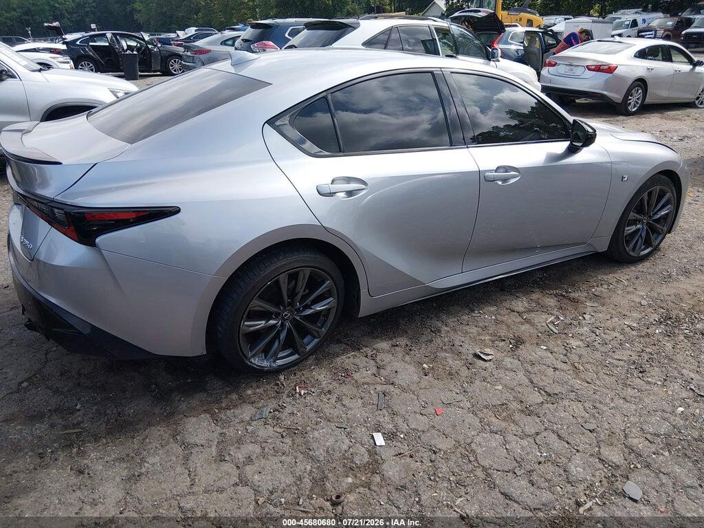 JTHGZ1B29S5083084 2025 LEXUS IS 350 photo no. 4