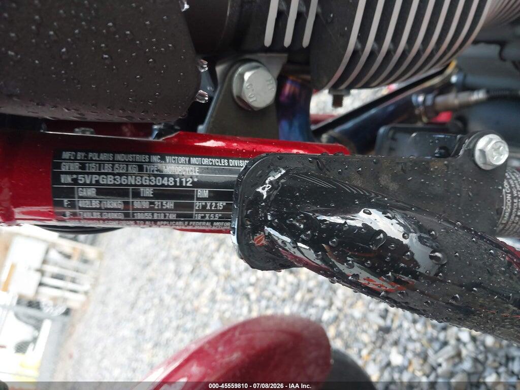 5VPGB36N8G3048112 2016 VICTORY MOTORCYCLES VEGAS photo no. 10
