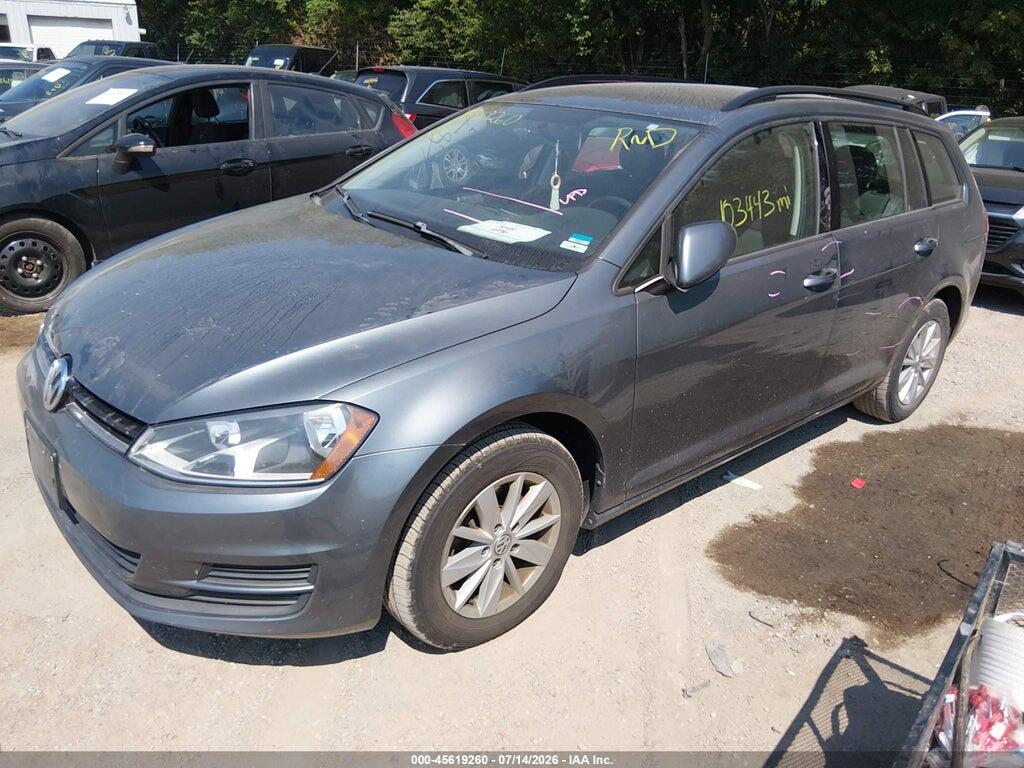 3VWC17AU2GM513680 2016 VOLKSWAGEN GOLF SPORTWAGEN photo no. 2