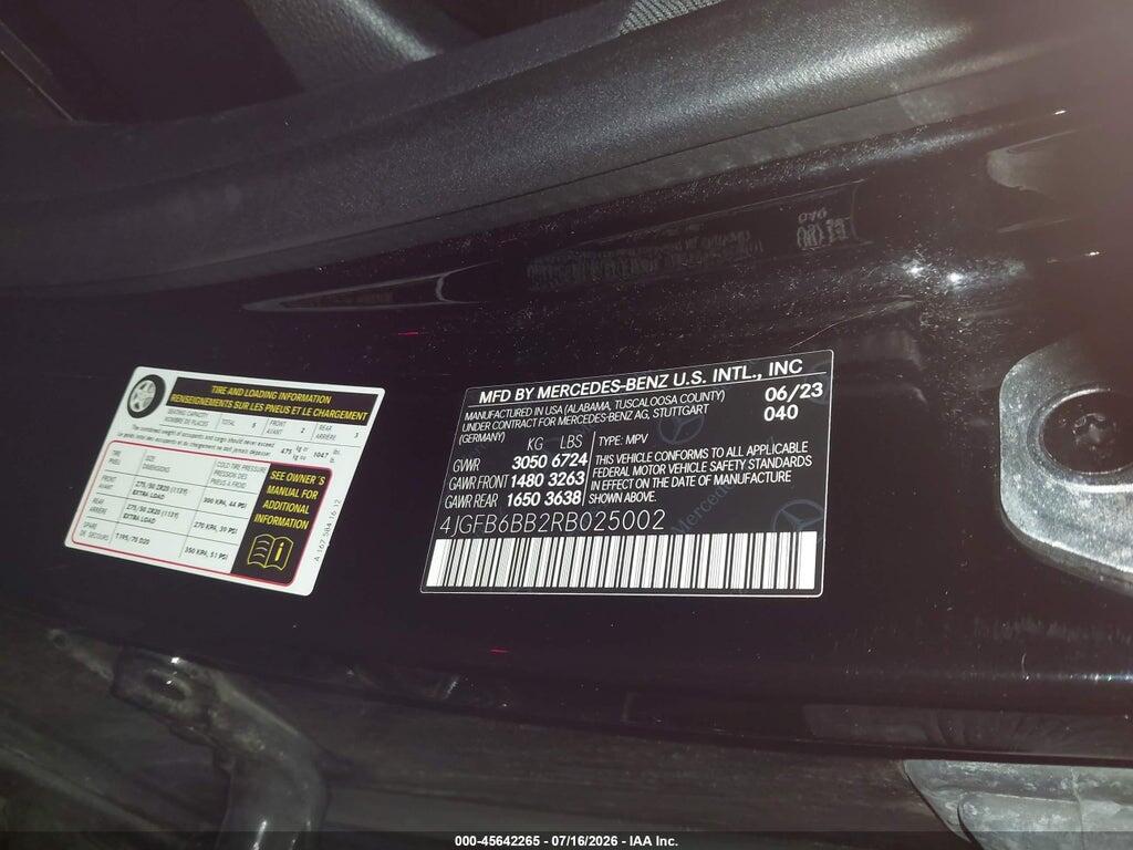 4JGFB6BB2RB025002 2024 MERCEDES-BENZ AMG GLE 53 photo no. 9