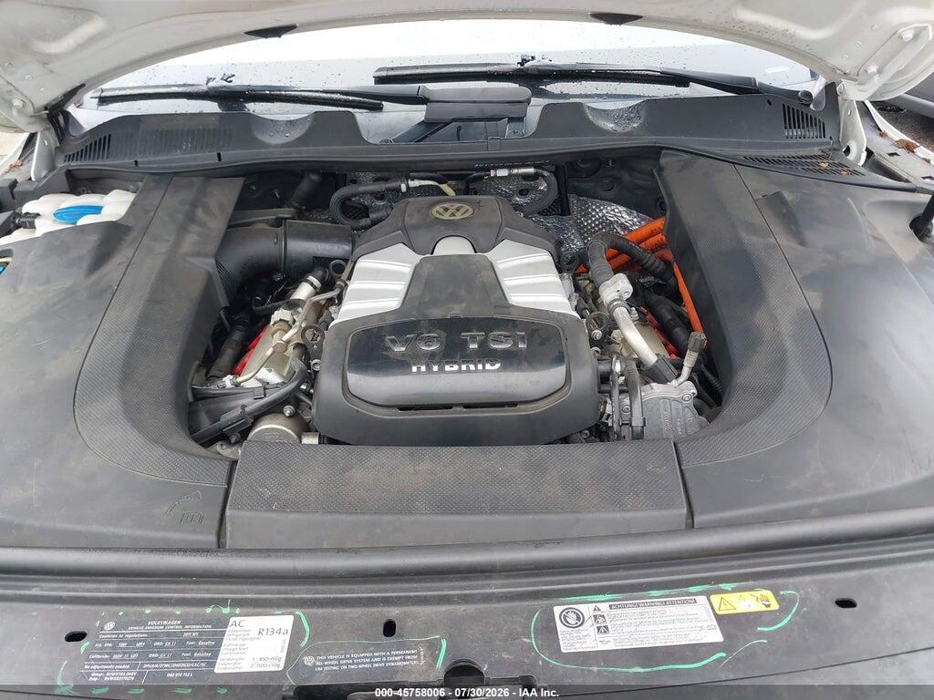 WVGFG9BP6BD002301 2011 VOLKSWAGEN TOUAREG HYBRID photo no. 10