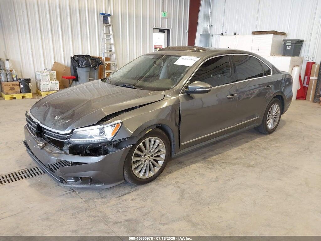 1VWBS7A34GC040012 2016 VOLKSWAGEN PASSAT photo no. 2